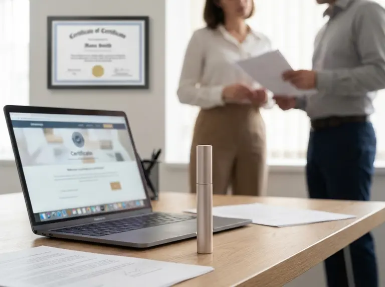 Сертификат на тушь